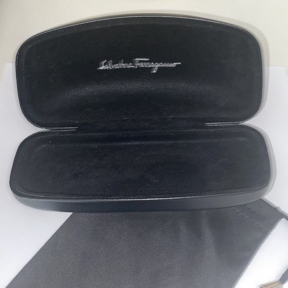 SALVATORE FERRAGAMO Sunglasses Eyeglasses Case with Dust Bag - Picture 3 of 12